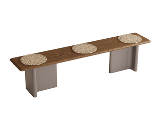  新中式 实木长凳 茶凳