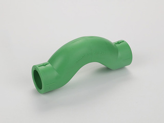 PP-R彩色水管 过桥 规格25 数量240个/箱 绿色