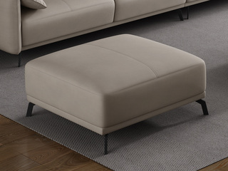  极简 羽绒科技布沙发 自由搭配组合 小户挚爱 柔软舒适 卡其色 脚踏 沙发