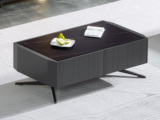 卡罗亚 现代简约 1.3米 哑光岩板+实木抽屉 茶几